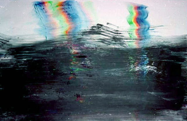  Buoys on a Dark Sea -- 23 x 35