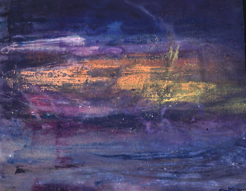 Night Landing -- 48 x 52